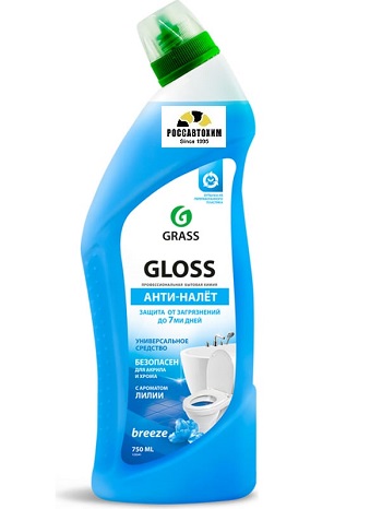 Очиститель для ванной Gloss Breeze 750мл (флакон) GraSS Кислотное ср-во