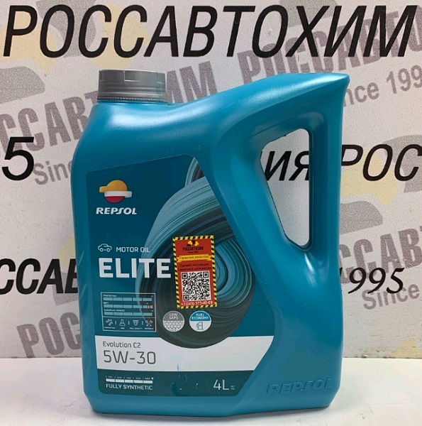 Масло моторное RP ELITE EVOLUTION C2 5W-30 4L