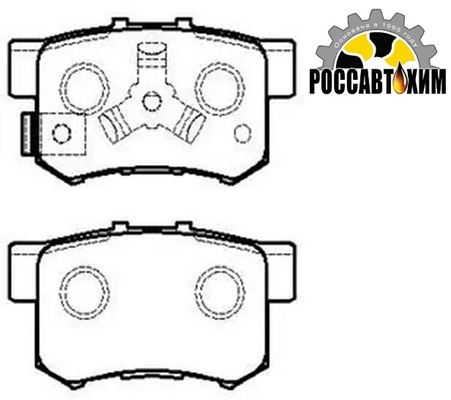 Колодки тормозные дисковые HP5209