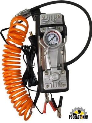 Компрессор CITY UP WHEEL (КАБЕЛЬ 2,8М, ПНЕВМОШЛАНГ 0,45М) компактный и мощный AC566