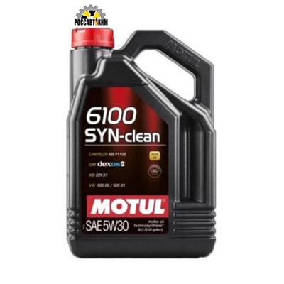 Масло моторное MOTUL 6100 SYN-Clean 5w-30 ( 5 L)