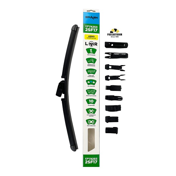 Щетка стеклоочистителя бескаркасная SPLASH 425mm (17'') 2SF17