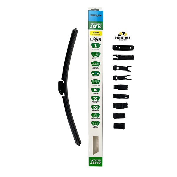 Щетка стеклоочистителя бескаркасная SPLASH 480mm (19'') 2SF19
