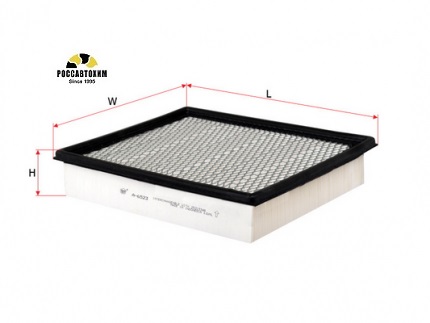 Фильтр воздушный Sakura A6523 CHEVROLET TAHOE 5,3 2007 - 2013 CHEVROLET TAHOE 5,3 2007