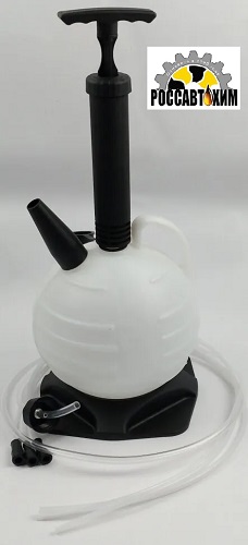 Устройство для слива масла 6л. Сервис ключ /70677/