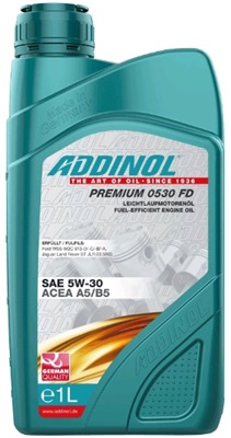 Масло моторное ADDINOL Premium 0530 FD 5W30 A5/B5 синт. 1л