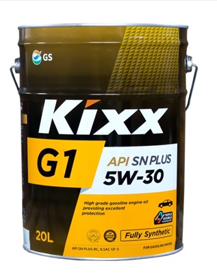 Масло моторное KIXX G1 5W30 SN Plus синт. 20л