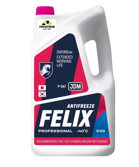 Антифриз FELIX PROFESSIONAL JDM Pink G12++ 5кг