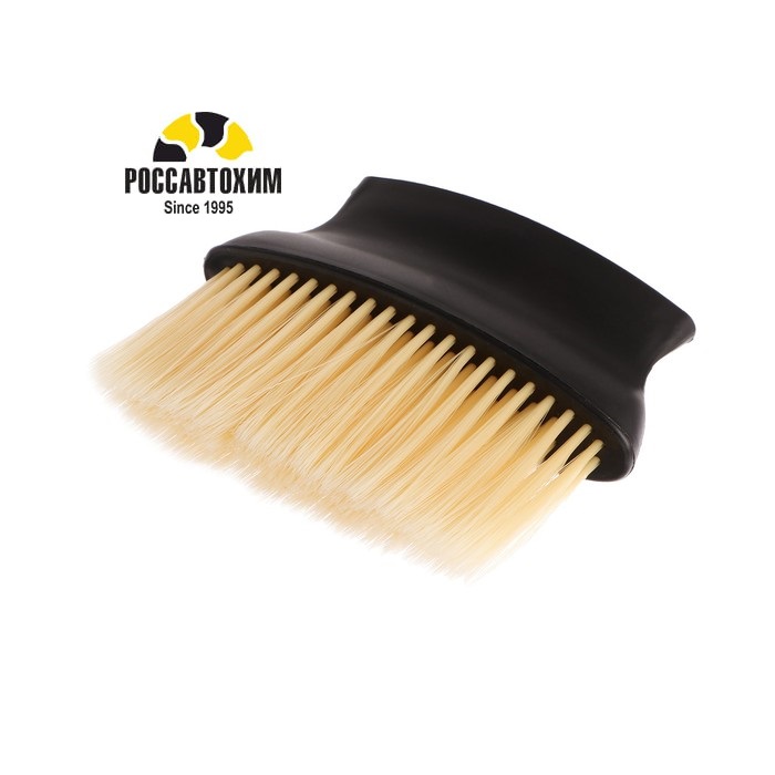 Щетка для чистки салона автомобиля, 12×10 см, черная 9891620