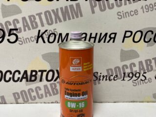 Масло моторное AUTOBACS ENGINE OIL FS 0W16 SP/GF-6B / Моторное масло (1л)