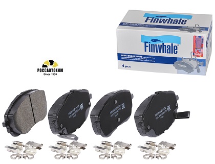 Колодки тормозные передние FINWHALE V1050