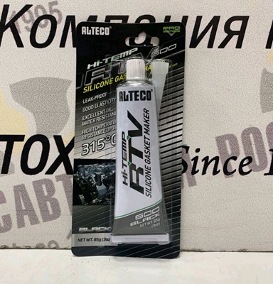 ALTECO Высокотемпературный силиконовый герметик прокладок (ЧЕРНЫЙ) (85гр)