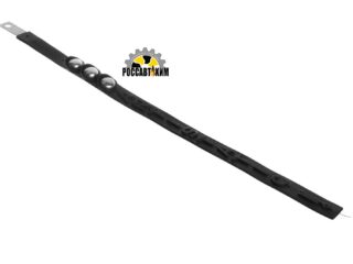 Антистатик-заземлитель Триада "СВЕТОФОР" силиконовый, черный, нержавейка, 52 см 10401167