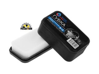 Губка для ухода за пластиком Grand Caratt глянцевый блеск, с пропиткой 3296021