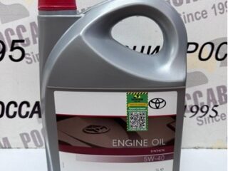 Масло моторное TOYOTA 5W40, SM/CF 5л синт. (08880-80835)