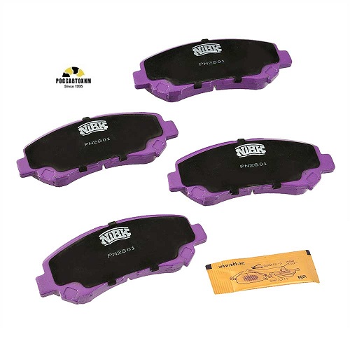 Колодки тормозные передние NIBK PN2801