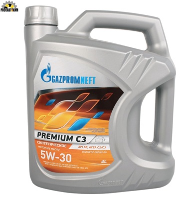 Масло моторное Gazpromneft Premium 5w30 C3 4л канистра