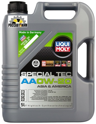 Масло моторное LIQUI MOLY Special Tec АА 0W20 5л 6739