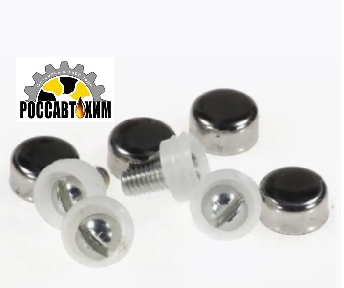 Болты номерного знака ХРОМ (к-т 4шт)