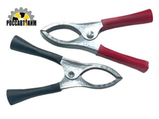 Зажим 30А, L 75мм В ИЗОЛЯЦИИ (крокодильчик к-т 2шт.)