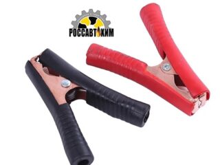 Зажим 100А ("крокодил" на провода прикуривателя ) к-т 2шт 110мм