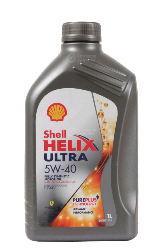 Масло моторное Shell Helix Ultra 5W40 (EU) 1л