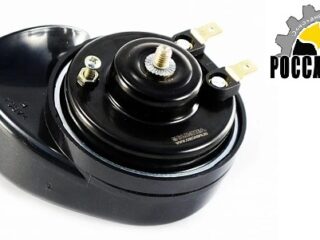 Сигнал автомобильный "Вымпел СА-19" (2 тона, улитка, 118 Дб) комплект