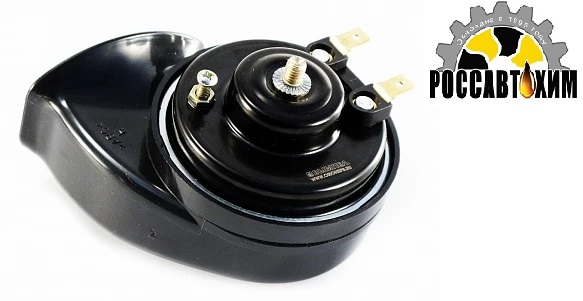 Сигнал автомобильный "Вымпел СА-19" (2 тона, улитка, 118 Дб) комплект