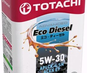 Масло моторное TOTACHI Eco Diesel 5W30 CK-4/СJ-4/SN, E9 п/c 4л