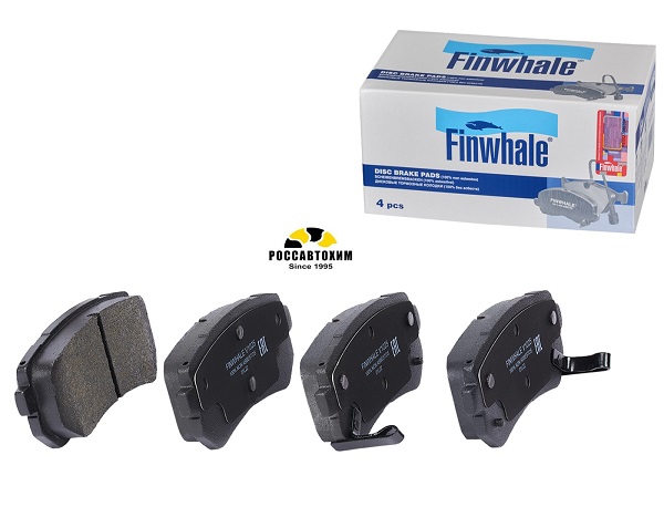 Колодки тормозные задние FINWHALE V1025