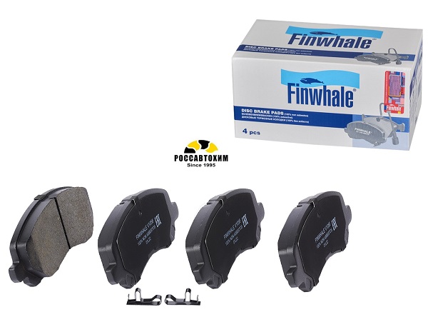 Колодки тормозные передние FINWHALE V1056