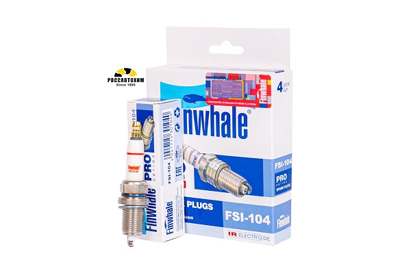 Свеча зажигания FINWHALE FSI104 (Ирилиум)
