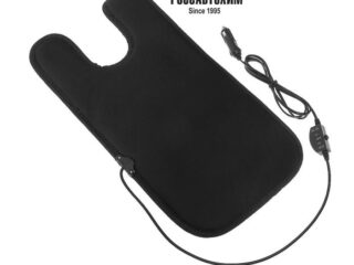 Накидка с подогревом TORSO, 12 В, регулятор, 55×27 см, провод 200 см, черный