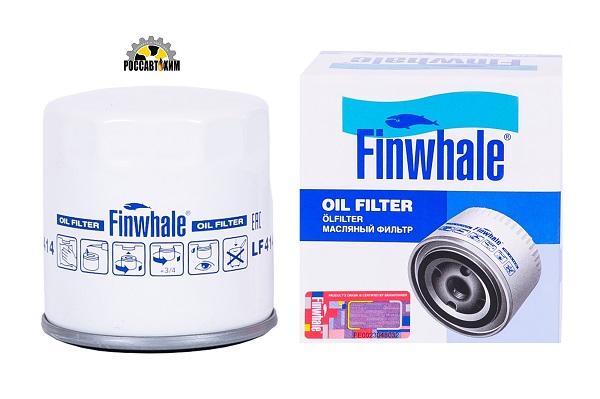 Фильтр масляный FINWHALE LF414 / Aveo (W6021)