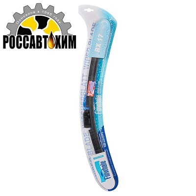 Щётка с/о 43см бескаркасная FINWHALE RX17 FORD Focus(04-11) / Peugeot 207 (06-12)