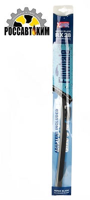 Щётка с/о 70см бескаркасная FINWHALE RX28 CITROEN/PEUGEOT/VW/FORD/GENERAL MOTORS/HONDA/HYUNDAI/KIA/