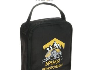 Сумка автомобилиста "Время приключений", 14 × 6,5 × 17 см, чёрный 10365651