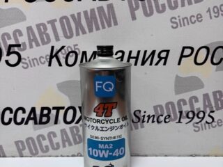 Масло моторное FQ 4T SEMI-SYNTHETIC MA2/SP 10W-40 1л