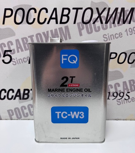 Масло моторное FQ 2-STROKE MARINE ENGINE OIL TC-W3 4л