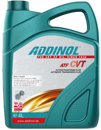 Масло трансмиссионное ADDINOL ATF CVT 4л