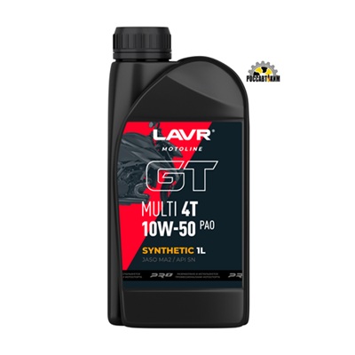 Моторное масло LAVR motoline GT Multi 4T 10W-50 (1 л) Ln7731