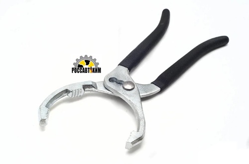 Съемник маслянного фильтра 60-90мм клещи Сервис К / 77711