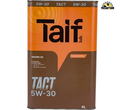 Масло моторное TAIF TACT 5W-30 API CF/SL A3/B4 4л