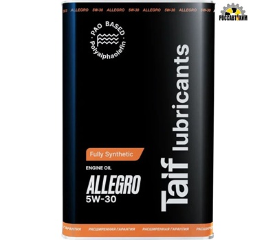 Масло моторное TAIF ALLEGRO 5W-30 SP GF-6A 4 л