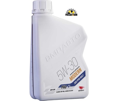 Масло моторное ВМПАВТО Modern 5W-30 SP A7/B7 GF-6A синтетическое 1 л