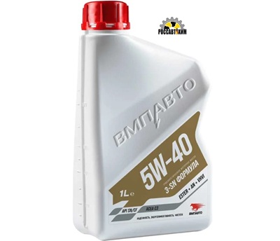 Масло моторное ВМПАВТО 5W40 API SN/CF, С3 синтетическое 1 л