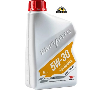 Масло моторное ВМПАВТО 5W30 API SN/CF, С3 синтетическое 1л