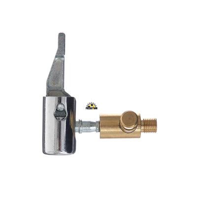 Наконечник насоса с сбросным клапаном, хром