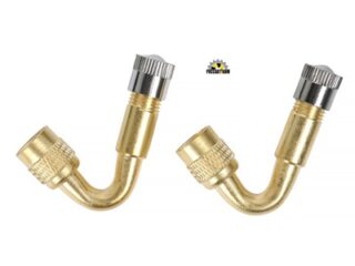 Удлинитель вентиля, металлический, 65°, набор 2 шт. 10889176