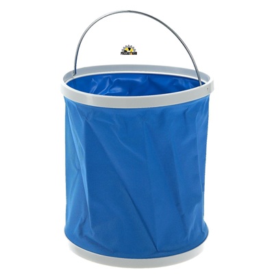 Ведро складное автомобильное, 11 л, синий